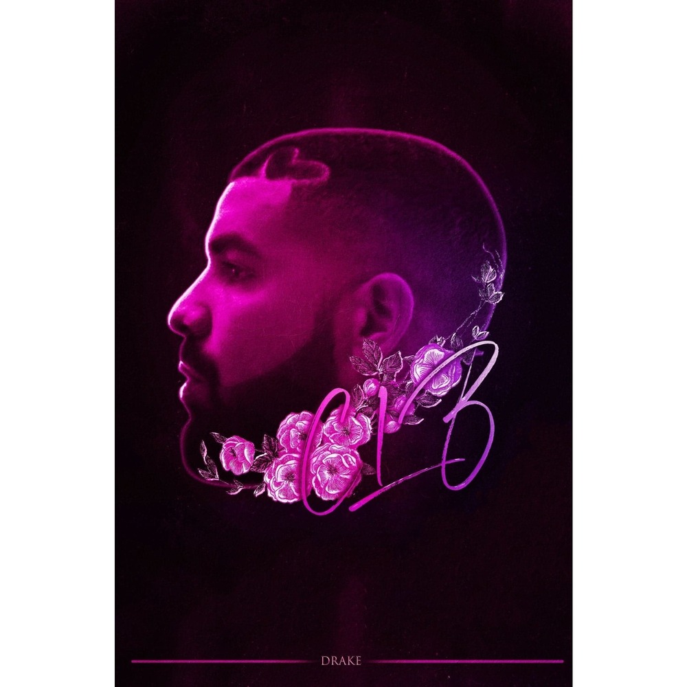 Drake ‘Pink CLB’ Poster